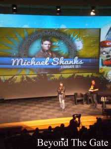 Michael Shanks à la Cérémonie d'ouverture. Photo : © Beyond The Gate