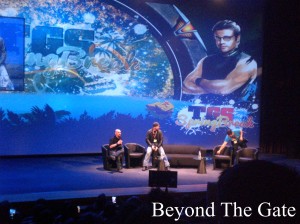 Michael Shanks' panel. Photo : © Beyond The Gate